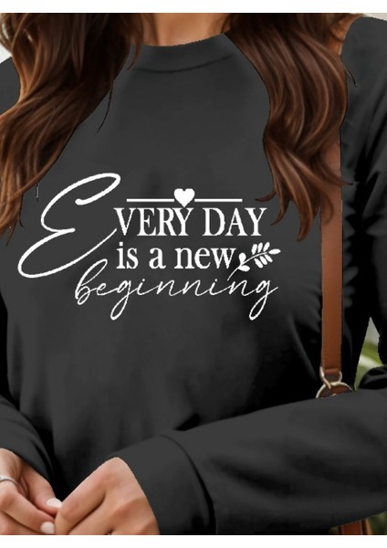 Üçaymoda Kadın Uzun Kollu Bisiklet Yaka Kısa Viskon Iki Iplik Elbise fırsatları