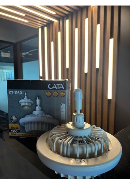 Güneş Isıtıcılı LED Ampül (Kumandalı)