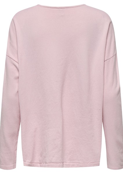 Kadın Oversize V Yaka Basic Kazak - 15340735 indirimleri