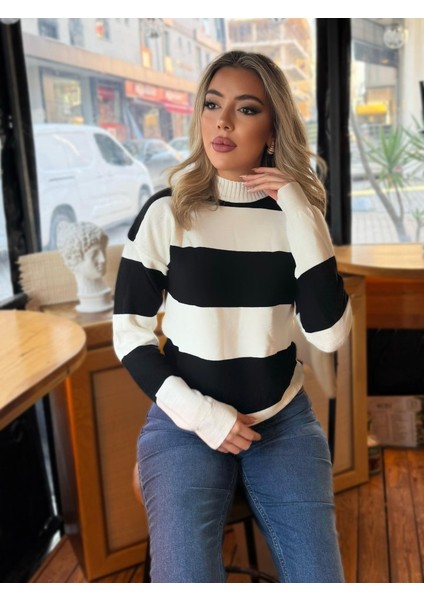 Üçaymoda Kadın Uzun Kollu Balıkçı Yaka Triko Bluz fiyatları