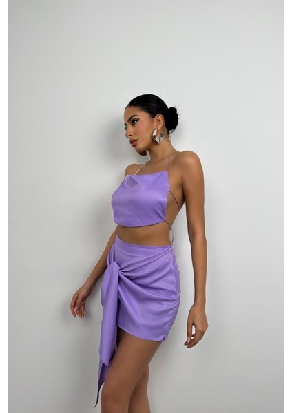 Üçaymoda Degaje Yaka Sırt Detay Bluz modelleri