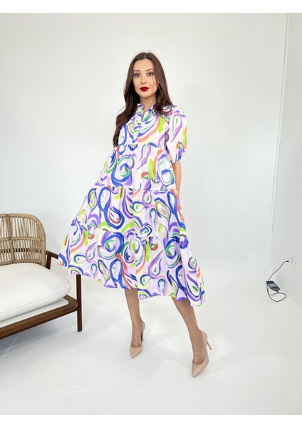 Üçaymoda 5522 Elbise-Cleveland fiyatları