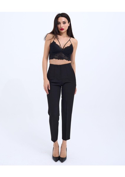 Üçaymoda 7254 Pantolon-Siyah fırsatları