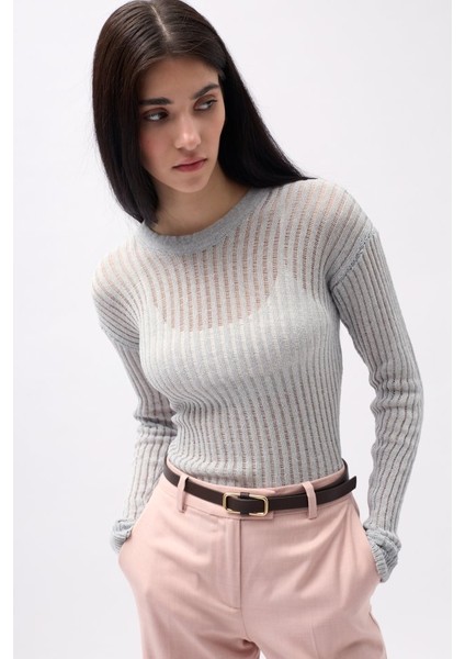 Üçaymoda Fitilli Transparan Bluz fırsatları