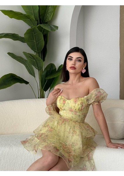 Üçaymoda Vesa Mini Elbise