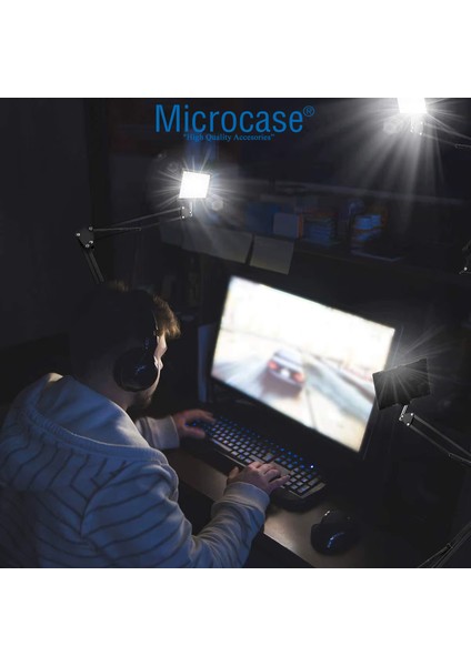 Masaya Monte Ayarlanabilir Rgb Soft Box Işıklı Ürün Çekim Standı - AL5167