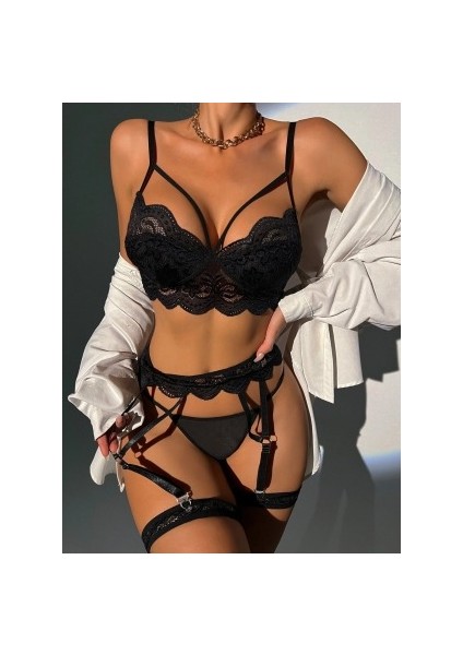 Siyah Jartiyer Takımı, Göz Alıcı Set