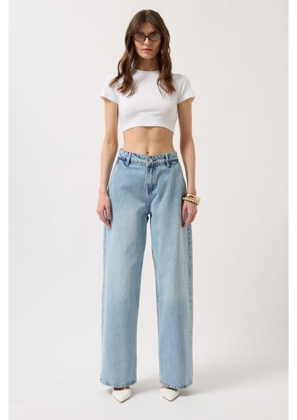 Üçaymoda Düşük Bel Straight Jean fiyatları