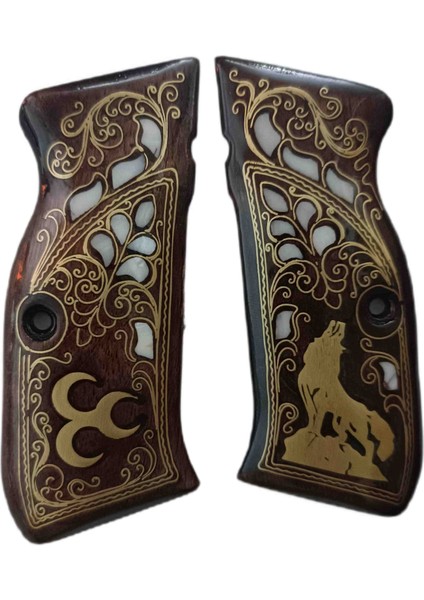 Sarsılmaz Kılınç 2000 Liğh Işlemeli Sedef Kakma Ahşap