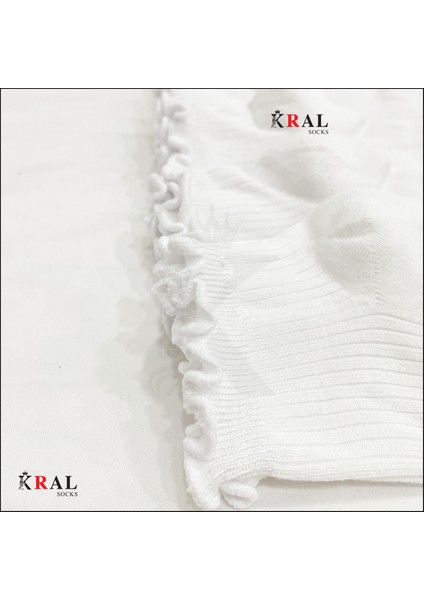 Kadın Bambu Çorap (6 Çift) Fırfırlı Patik Kadın Çorap modelleri