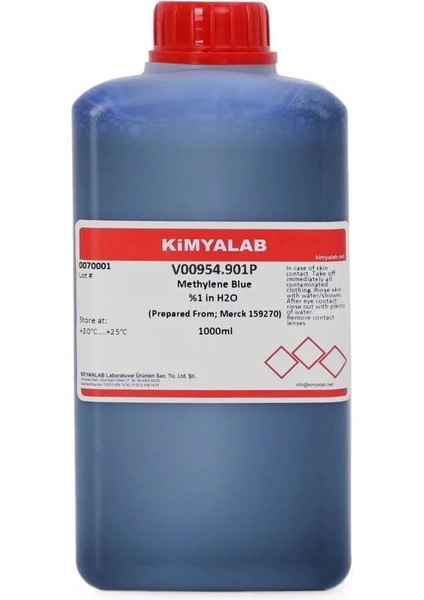 Metilen Mavisi 1 Litre
