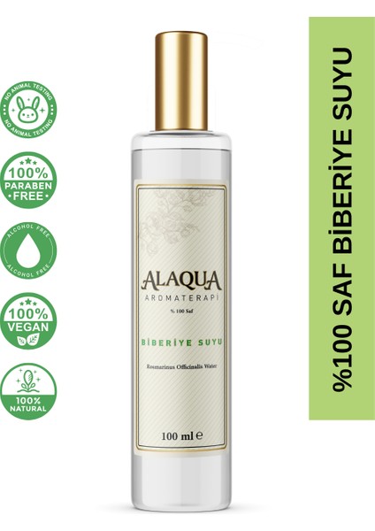 Alaqua Saf Biberiye Suyu 100 ml