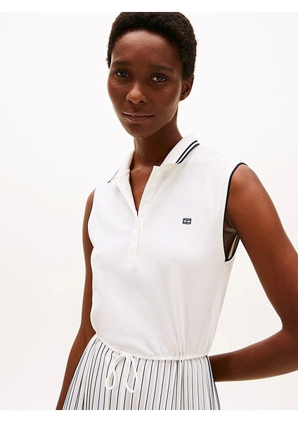Sporty Pleated Polo Dress Ns fiyatları