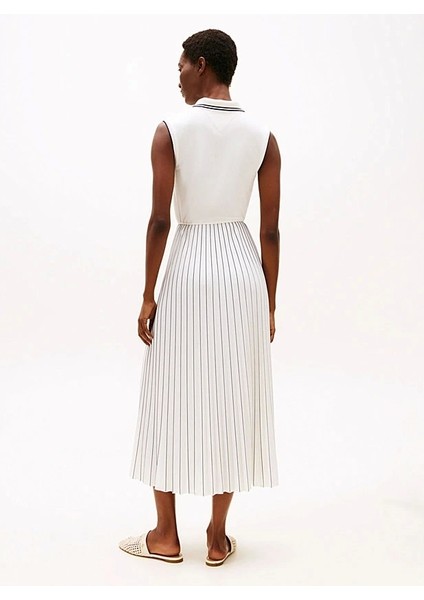 Sporty Pleated Polo Dress Ns modelleri