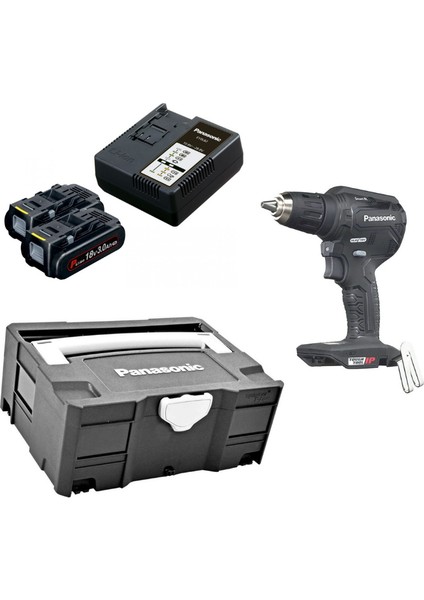 EY1DD1PN2G Akülü Vidalama (18V-3.0Ah Pil Seti - Systainer Çanta)