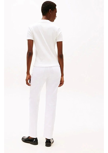 Slım Gold Button Polo Ss