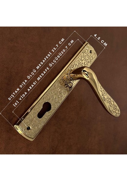 Özen Handles Imza Titanyum ZK19 Zamak Aynalı Yale Çelik Kapı Kolu Sağ Basar Tek Yön fiyatları