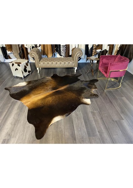 Hakiki Deri Dana Postu Mıx Kahve 195 x 245 - 1001000004