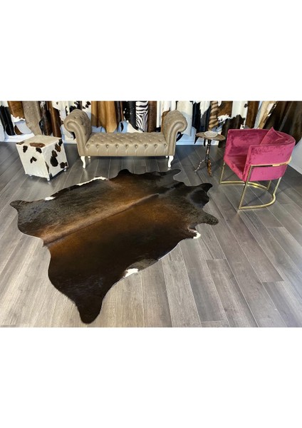 Hakiki Deri Dana Postu Mıx Kahve 195 x 235 - 1001000098