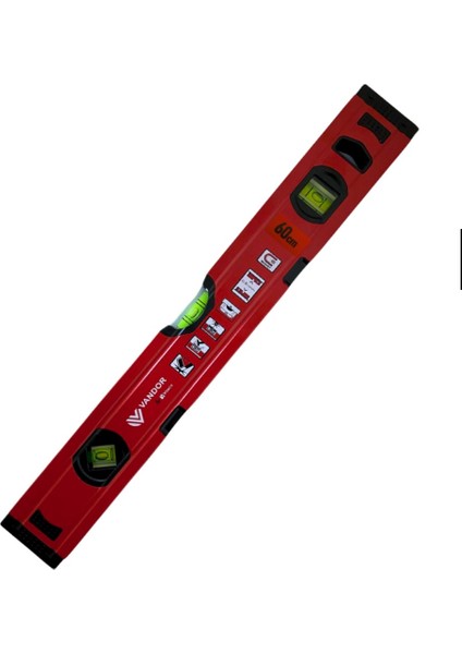 Vandor Pro Alüminyum Mıknatıslı Su Terazisi 60 cm indirimleri