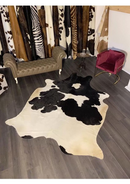 Hakiki Deri Dana Postu Siyah - Beyaz 225 x 255 - 0701000041 modelleri