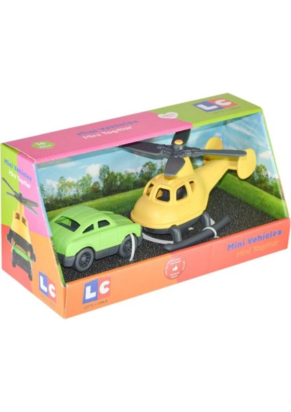 Nessiworld LC-30938 Let's Be Child - Minik Taşıtlar Araba-Helikopter
