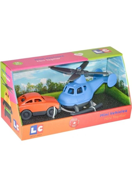 Nessiworld LC-30938 Let's Be Child - Minik Taşıtlar Araba-Helikopter