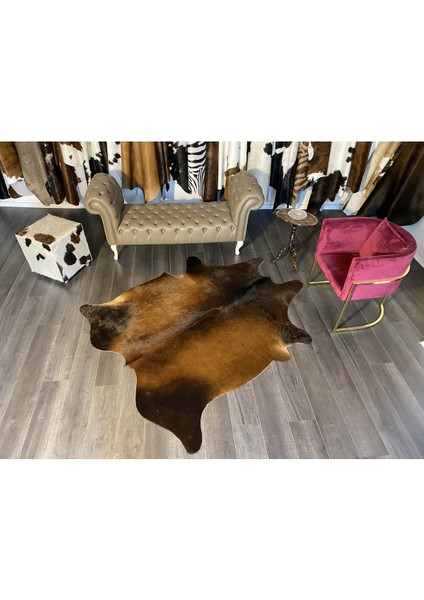 Hakiki Deri Dana Postu Mıx Kahve 165 x 200 - 1001000048 fiyatları