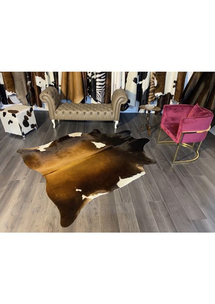 Hakiki Deri Dana Postu Mıx Kahve 175 x 225 - 1001000119