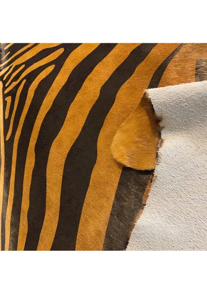 Hakiki Deri Dana Postu Kahve Zebra 190 x 230 - 1101000004 fırsatları