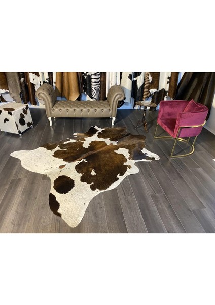 Hakiki Deri Dana Postu Mıx Kahve 175 x 220 - 1001000188