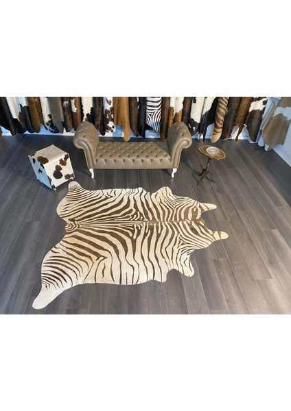 Hakiki Deri Dana Postu Kahve Zebra 200 x 225 - 1101000042 fiyatları