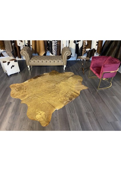 Hakiki Deri Dana Postu Lazerli-Varaklı 170 x 210 - 1401000018