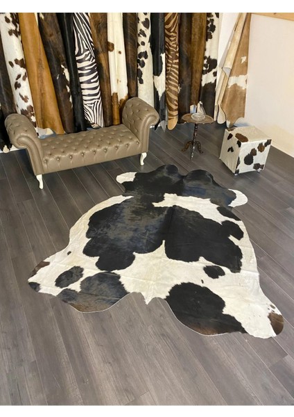 Hakiki Deri Dana Postu Siyah - Beyaz 205 x 230 - 0701000105 modelleri