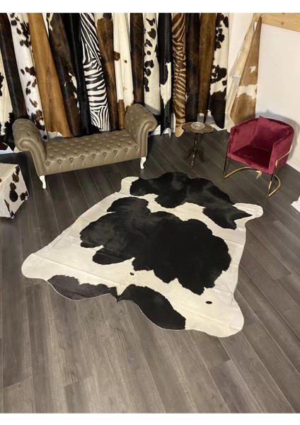 Hakiki Deri Dana Postu Siyah - Beyaz 220 x 250 - 0701000071 modelleri