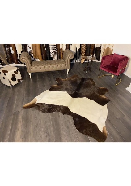 Hakiki Deri Dana Postu Siyah - Beyaz 200 x 235 - 0701000047