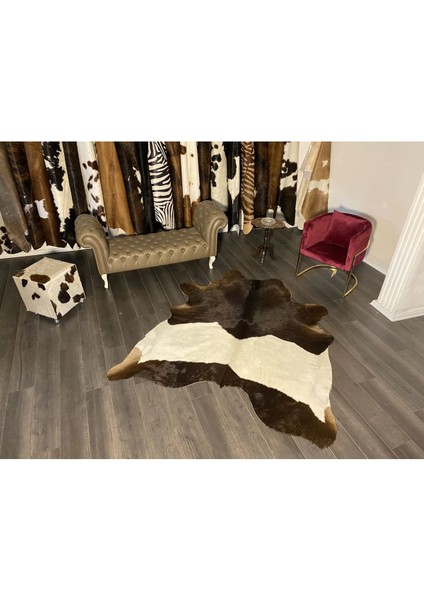 Hakiki Deri Dana Postu Siyah - Beyaz 200 x 235 - 0701000047 fiyatları