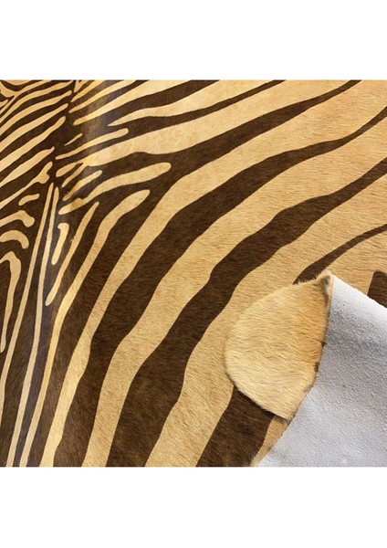 Hakiki Deri Dana Postu Kahve Zebra 200 x 225 - 1101000013 fırsatları