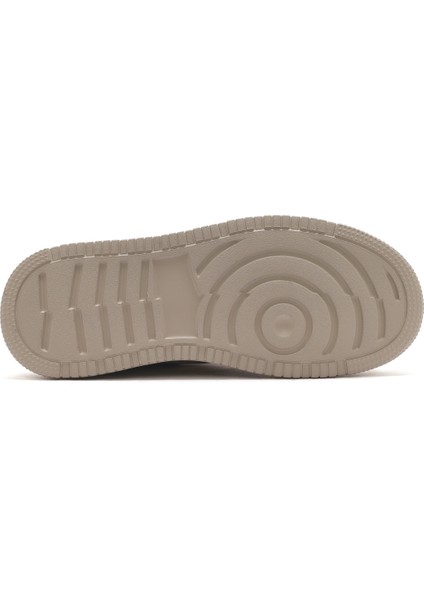 Erkek Bej Bağcıklı Kalın Tabanlı Sneaker 25SFD69366F
