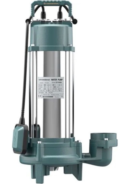GV1804 Pro. Par. Bıçaklı Dalgıç 2,4hp - 24 Metre