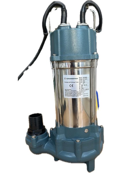 GV1804 Pro. Par. Bıçaklı Dalgıç 2,4hp - 24 Metre