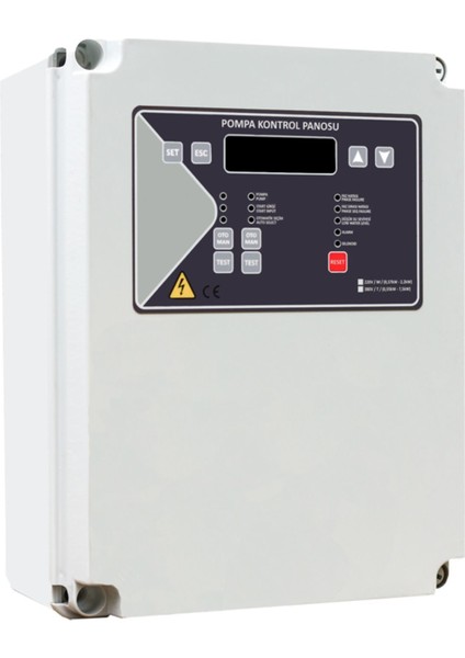 Impo H-0275B-V2 Ikili Hidrofor Yada Dalgıç Panosu 380V-7,5 Kw