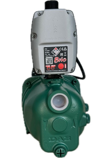 Dab Jet 82M Brio Hidromatlı Hidrofor - 0,8 Hp - 3kat/4daire - Komple Italyan