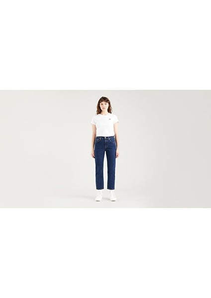 501® Crop Kadın Jean Pantolon - Salsa Stonewash