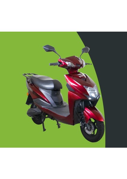 4M309-9900C-04 Vs1 Elektr. Moped Kırmızı (45 Km/h)