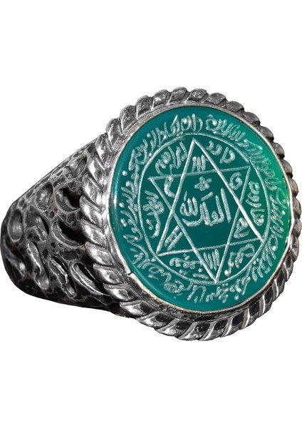 Islami Yüzük, Dini Yüzük, Süleyman Mührü Yüzüğü, Gümüş Yüzük