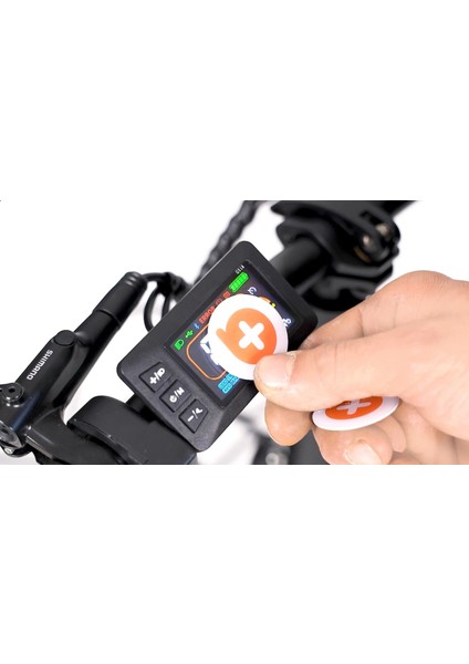 Fold x Renkli Nfc LCD Gösterge, 10.4AH Batarya, Hidrolik Disk Fren 2025 Gri