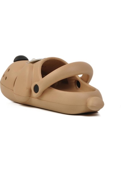Bej Unisex Çocuk Sabo Terlik Doggy P fırsatları
