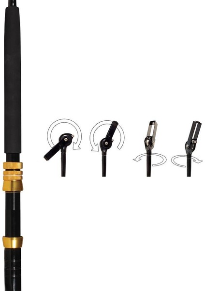 Deep Sea 1.80m 60-100 Lbs Trollıng Kamış modelleri