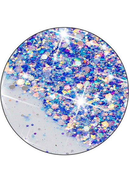 iPhone 13 Için 6.1 Inç Cep Telefonu Kılıfları Epoksi Tpu Glitter Sparkle Aydınlık Telefon Kapağı-Mor (Yurt Dışından) fırsatları
